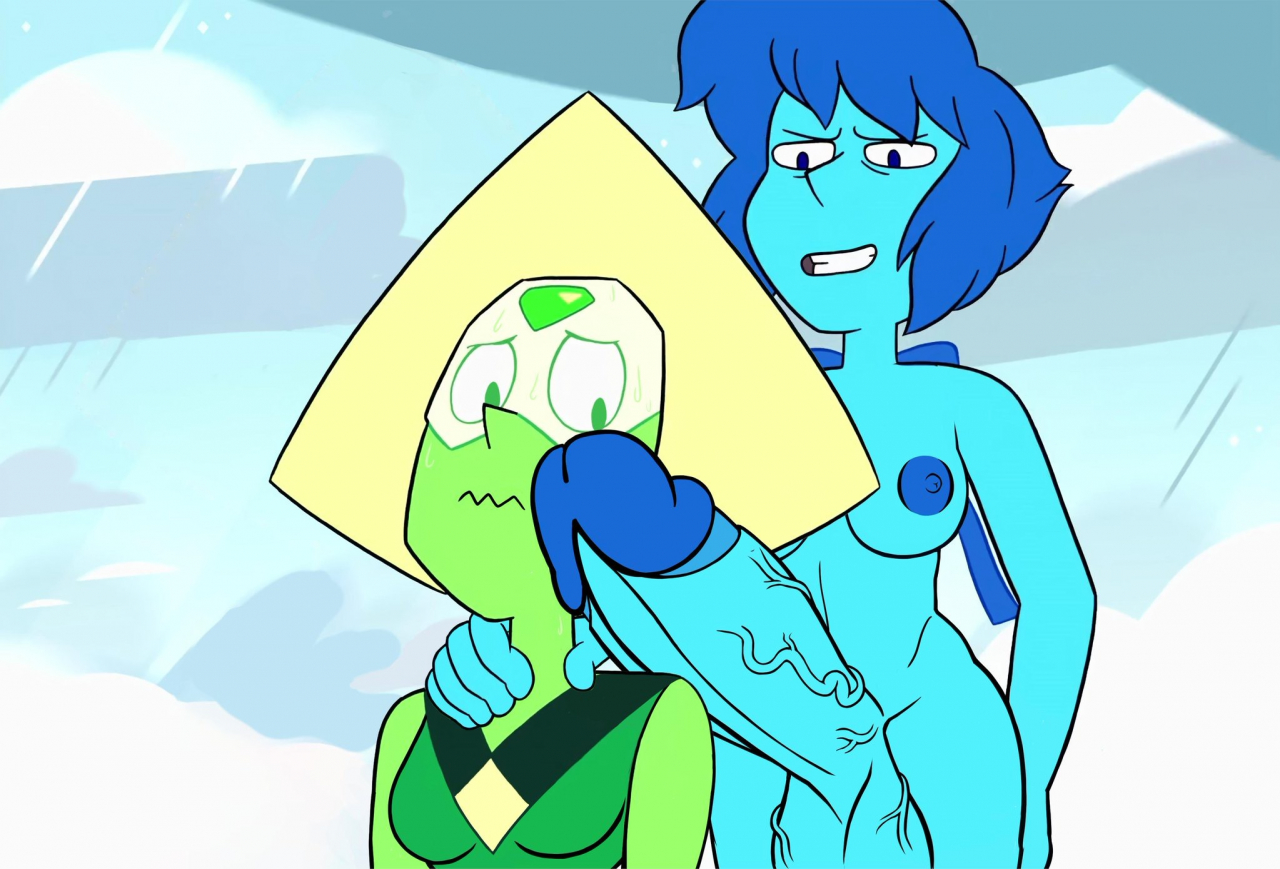 Futa pinup lapis lazuli (steven universe)+peridot (steven universe)  FutaCock.com