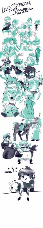 onatamy rose+aori (splatoon)+bowser+chiko (mario)+eleka+epona+hotaru (splatoon)+kirby+kraid+malon+princess daisy+princess peach+rosalina+samus aran+sonic+villager (doubutsu no mori)+wario1