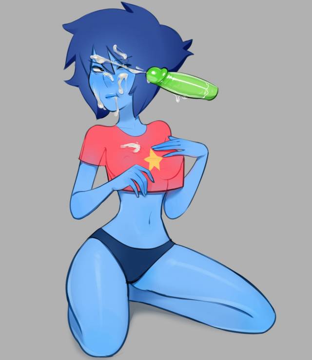 lapis lazuli (steven universe)+peridot (steven universe)