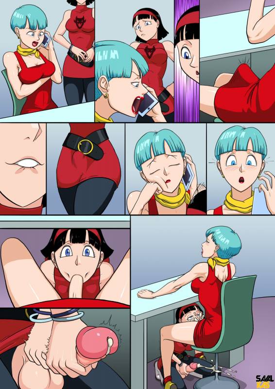 bulma briefs+videl