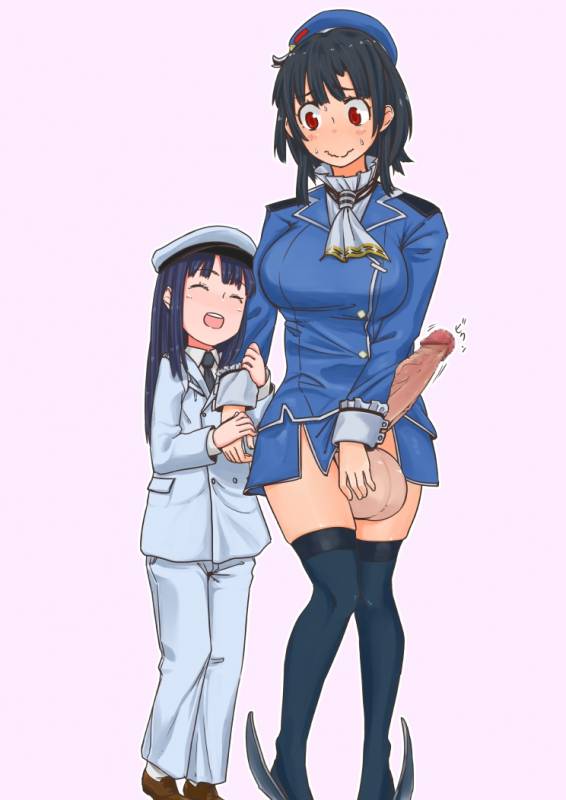 female admiral (kantai collection)+little girl admiral (kantai collection)+takao (kantai collection)