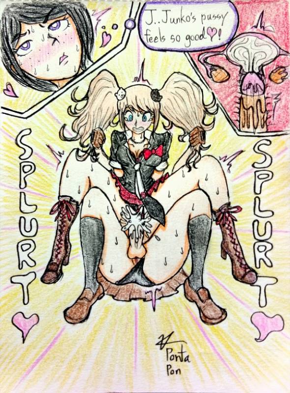 junko enoshima+mukuro ikusaba