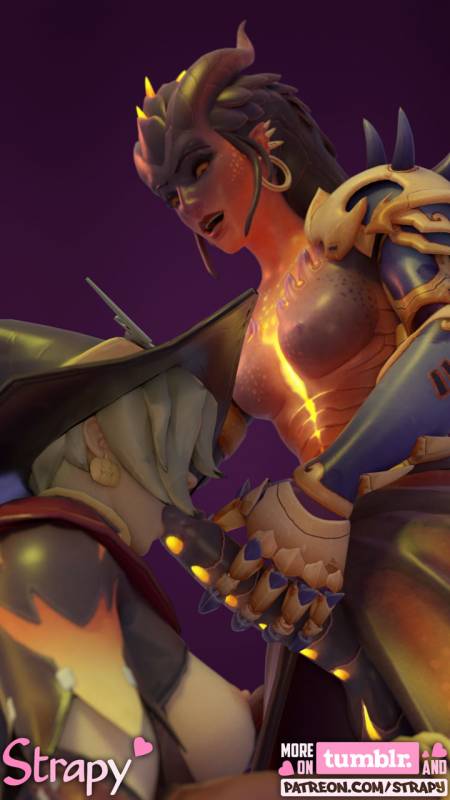 dragon symmetra+mercy+symmetra+witch mercy