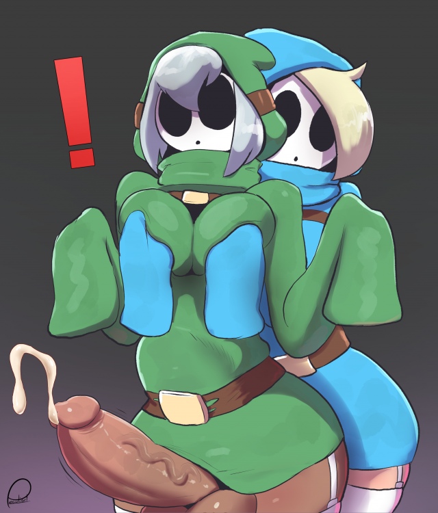 shy gal+shy guy