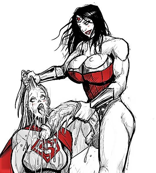 supergirl+wonder woman