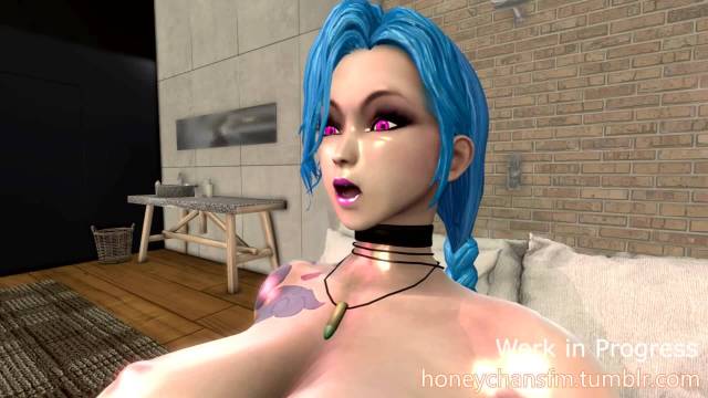 jinx (league of legends)+lulu (final fantasy)