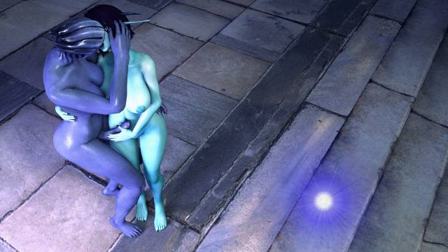 asari+liara t'soni+soria