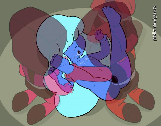 ruby (steven universe)+sapphire (steven universe)