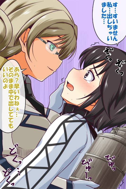 hayasui (kantai collection)+katori (kantai collection)