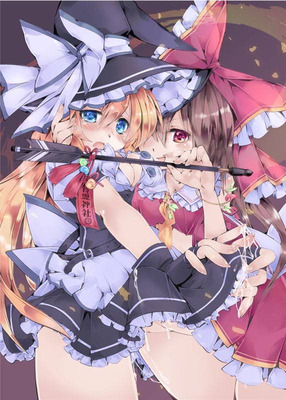 hakurei reimu+kirisame marisa
