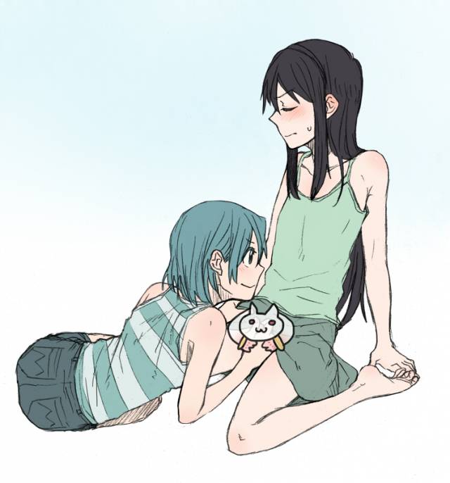 akemi homura+kyubey+miki sayaka