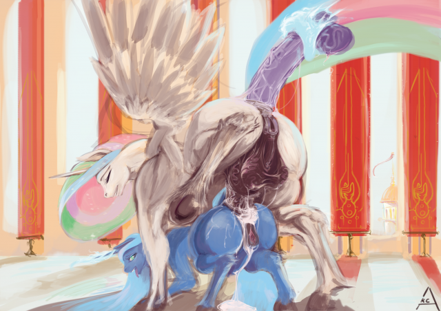 princess celestia (mlp)+princess luna (mlp)