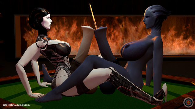 asari+edi+liara t'soni