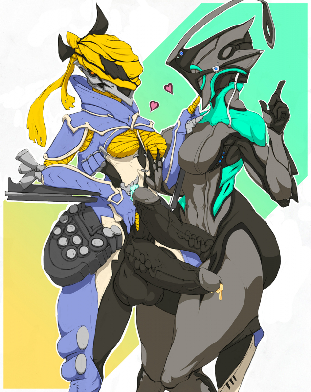 mesa (warframe)+nyx (warframe)+tenno