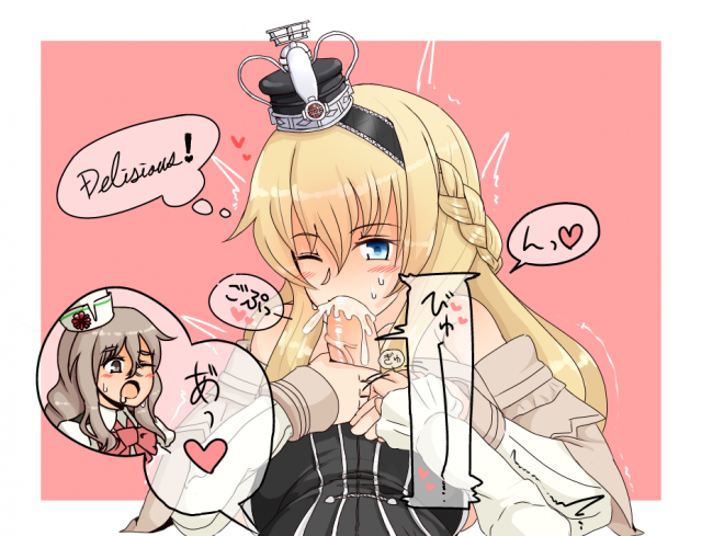 pola (kantai collection)+warspite (kantai collection)