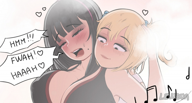 alison (lewdua)+nessie (lewdua)