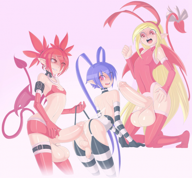 etna+flonne+flonne (fallen angel)+laharl