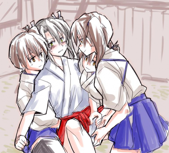 kaga (kantai collection)+zuikaku (kantai collection)