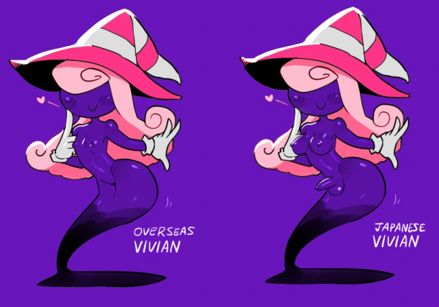 shadow siren+vivian (paper mario)