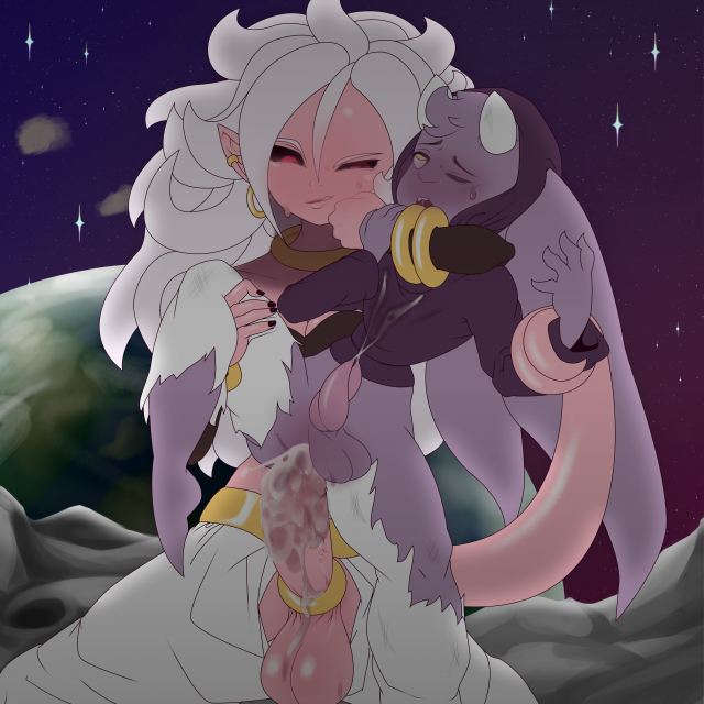 android 21+majin+majin android 21+original character