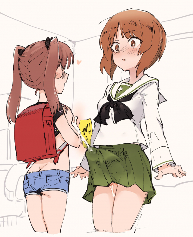 kadotani anzu+nishizumi miho