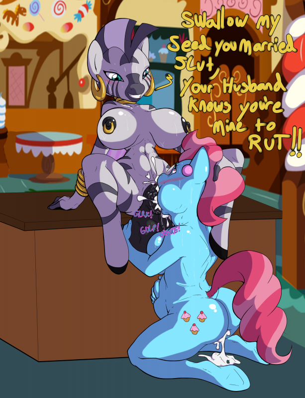 mrs cake (mlp)+zecora (mlp)