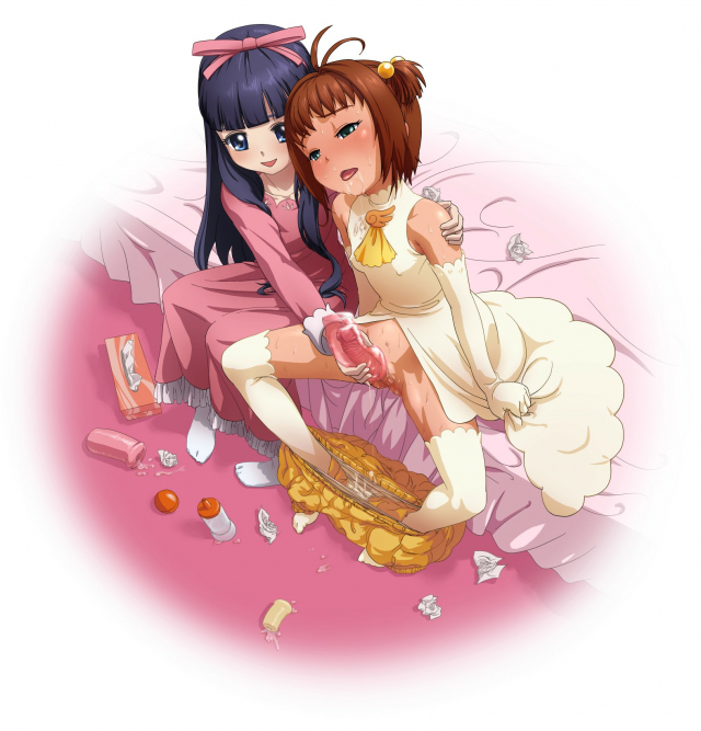 daidouji tomoyo+kinomoto sakura