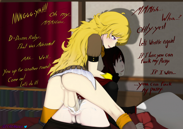 ruby rose+yang xiao long