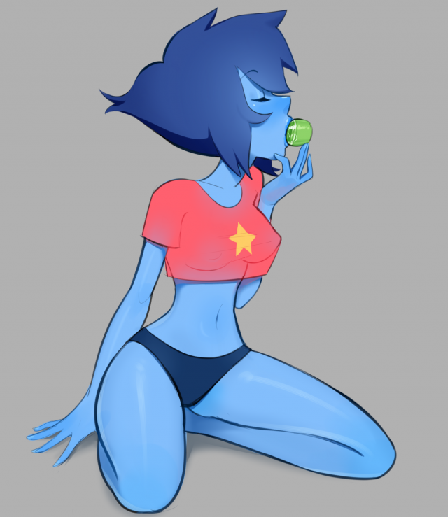 lapis lazuli (steven universe)+peridot (steven universe)