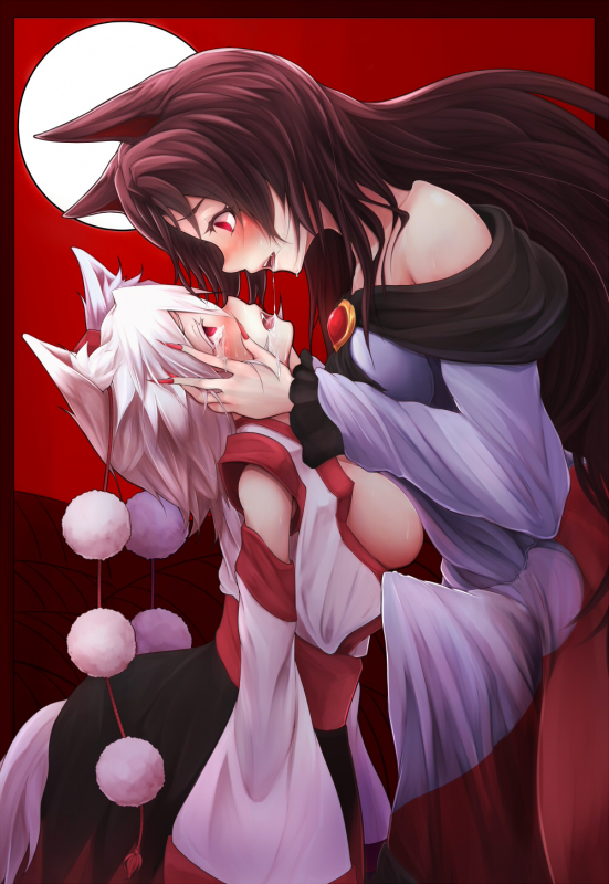 imaizumi kagerou+inubashiri momiji