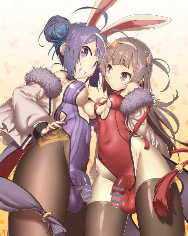 ning hai (azur lane)+ping hai (azur lane)
